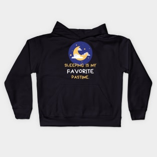 Sleeping Is My Favorite Pastime Kids Hoodie